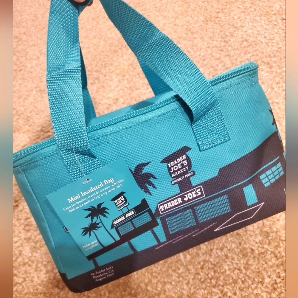 Trader Joe's Mini Insulated Bag - Green